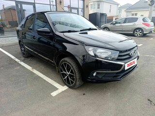 2020 Lada (ВАЗ) Granta I Рестайлинг, чёрный, 604000 рублей, вид 2