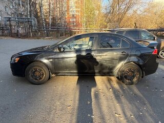 2007 Mitsubishi Lancer X, чёрный, 400000 рублей, вид 2