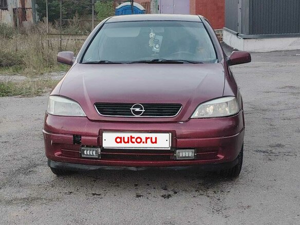 2003 Opel Astra G, красный, 189999 рублей