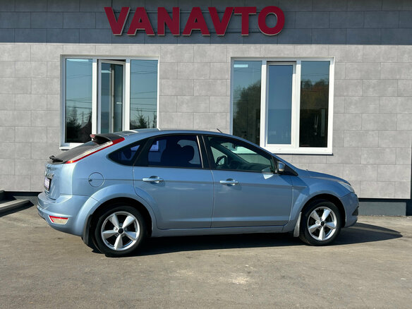 2008 Ford Focus II Рестайлинг, голубой - вид 5
