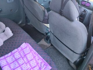 1998 Hyundai Accent I, фиолетовый, 105000 рублей, вид 4