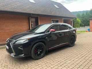 2018 Lexus RX 350 IV, чёрный, 4500000 рублей, вид 3
