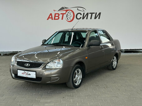 2016 Lada (ВАЗ) Priora I Рестайлинг, коричневый, 665000 рублей, вид 1