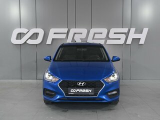 2019 Hyundai Solaris II, синий, 1230000 рублей, вид 3