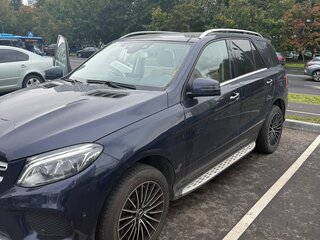2018 Mercedes-Benz GLE 400 9G-Tronic I (W166), синий, 3650000 рублей, вид 1