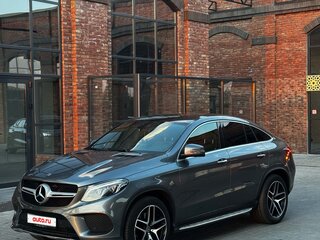 2017 Mercedes-Benz GLE Coupe 400 I (C292), серый, 3380000 рублей, вид 4