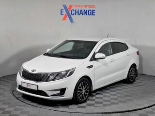 2014 Kia Rio 4-speed III, белый, 799000 рублей, вид 1