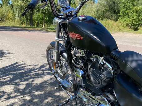 2013 Harley-Davidson Sportster 1200, чёрный, 747000 рублей, вид 2