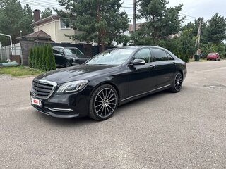 2018 Mercedes-Benz S-Класс 350 d Long VI (W222, C217) Рестайлинг, чёрный, 5600000 рублей, вид 1