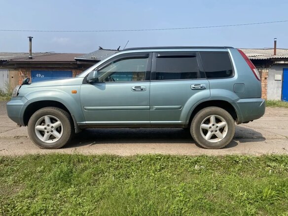 2000 Nissan X-Trail I, голубой, 370000 рублей - вид 6