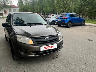 2017 Lada (ВАЗ) Granta I, коричневый, 420000 рублей, вид 2