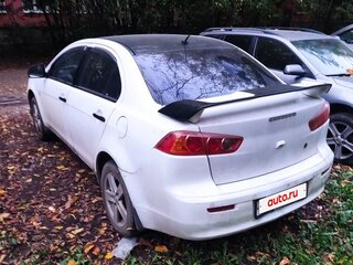 2008 Mitsubishi Lancer X, белый, 400000 рублей, вид 5