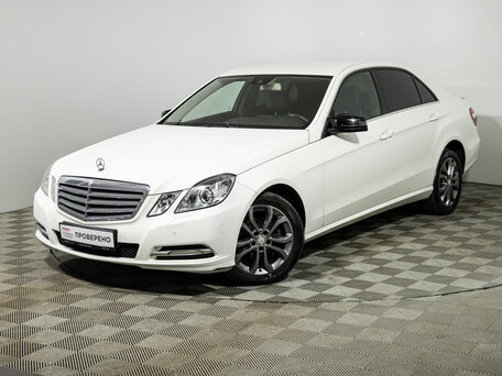 2012 Mercedes-Benz E-Класс 200 7G-Tronic IV (W212, S212, C207), белый, 1389900 рублей, вид 1