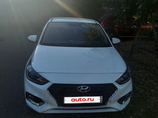 2018 Hyundai Solaris II, белый, 1200000 рублей, вид 1