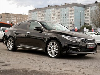 2018 Kia Optima IV Рестайлинг, чёрный, 1379000 рублей, вид 4