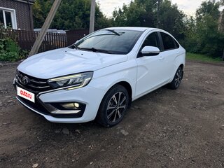 2023 Lada (ВАЗ) Vesta I Рестайлинг (NG), белый, 1350000 рублей, вид 1