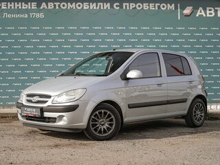 2007 Hyundai Getz I Рестайлинг, серебристый, 499000 рублей, вид 1