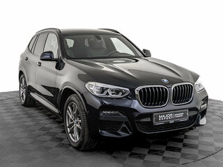 2020 BMW X3 20i xDrive III (G01), чёрный, 4300000 рублей, вид 3