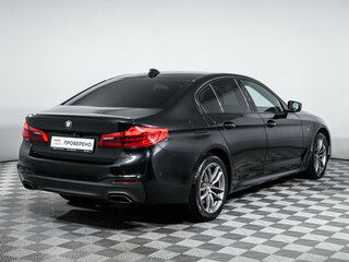 2018 BMW 5 серии 520d xDrive VII (G30/G31/G38), чёрный, 3749000 рублей, вид 5