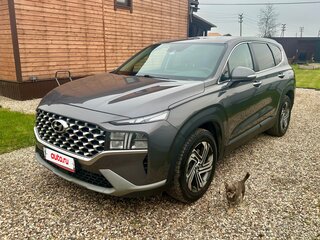 2021 Hyundai Santa Fe IV Рестайлинг, серый, 3000000 рублей, вид 3