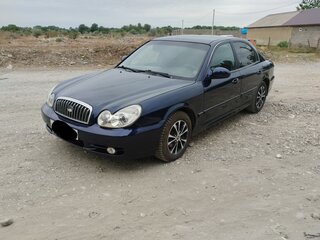 2007 Hyundai Sonata ТагАЗ IV (EF) Рестайлинг, синий, 300000 рублей, вид 1