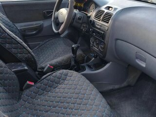 2005 Hyundai Accent ТагАЗ II, бежевый, 360000 рублей, вид 5
