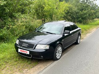 2002 Audi A6 II (C5) Рестайлинг, чёрный, 750000 рублей, вид 3