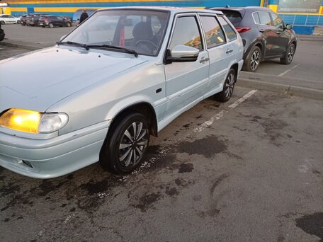 2005 Lada (ВАЗ) 2114, серебристый, 150000 рублей, вид 2