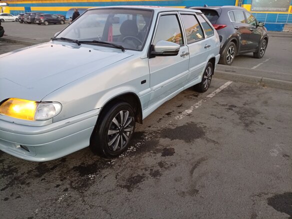 2005 Lada (ВАЗ) 2114, серебристый - вид 1