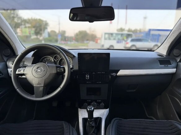 2010 Opel Astra H Рестайлинг, чёрный - вид 8