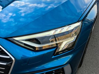 2022 Audi A3 Sportback 35 TFSI IV (8Y), синий, 2650000 рублей, вид 4