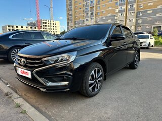 2024 Lada (ВАЗ) Vesta I Рестайлинг (NG), чёрный, 1400000 рублей, вид 1