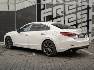 2016 Mazda 6 III (GJ) Рестайлинг, белый, 1680000 рублей, вид 2