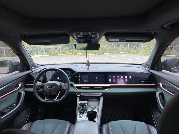 2023 Geely Monjaro (Xingyue L) I, синий, 3090000 рублей - вид 19