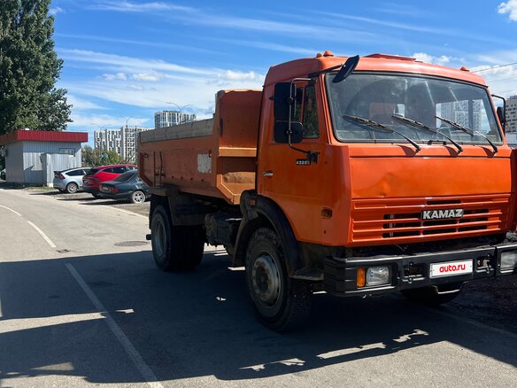2011 КамАЗ 43255, оранжевый, 1950000 рублей
