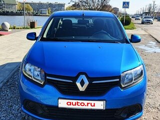2016 Renault Logan II, синий, 955000 рублей, вид 1