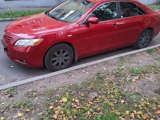 2007 Toyota Camry VI (XV40), красный, 1130000 рублей, вид 3