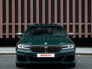 2020 BMW 5 серии M550i xDrive VII (G30/G31/G38) Рестайлинг, зелёный, 11500000 рублей, вид 2
