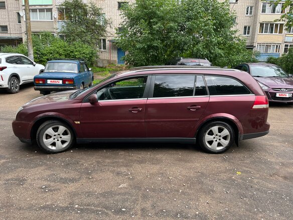 2005 Opel Vectra C Рестайлинг, красный - вид 3