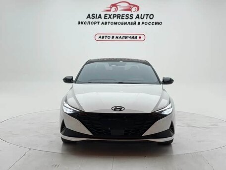 2022 Hyundai Elantra VII (CN7), белый, 1660000 рублей, вид 2