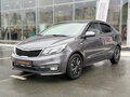 2015 Kia Rio III Рестайлинг, серый, 460000 рублей - вид 1