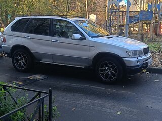 2002 BMW X5 3.0i I (E53), серый, 590000 рублей, вид 1