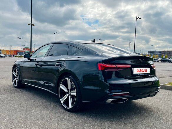 2020 Audi A5 40 TDI II (F5) Рестайлинг, чёрный - вид 8