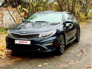 2019 Kia Optima IV Рестайлинг, синий, 1890000 рублей, вид 1