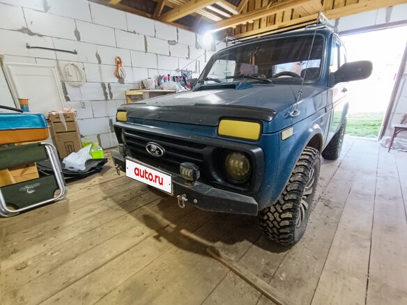 2001 Lada (ВАЗ) 2121 (4x4) I Рестайлинг, синий, 200000 рублей - вид 8