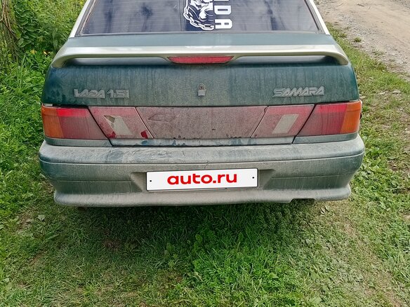 2005 Lada (ВАЗ) 2115, серебристый, 90000 рублей - вид 2