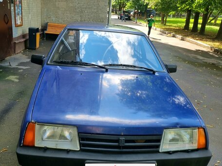 1998 Lada (ВАЗ) 21099, синий, 270000 рублей, вид 3