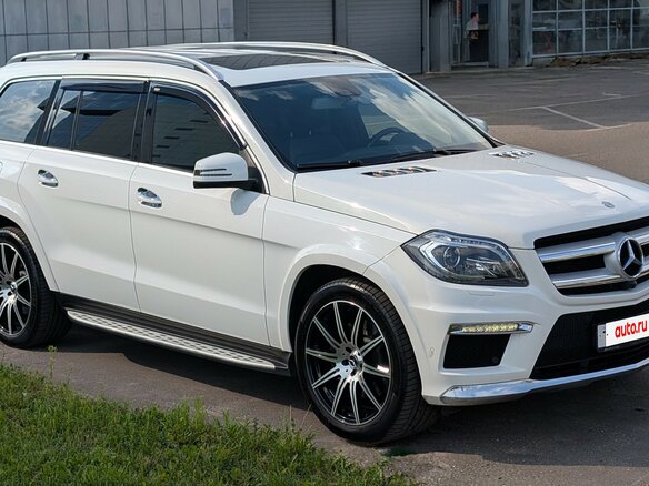 2014 Mercedes-Benz GL-Класс 400 II (X166), белый - вид 3