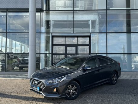 2018 Hyundai Sonata VII (LF) Рестайлинг, серый, 1500000 рублей, вид 1