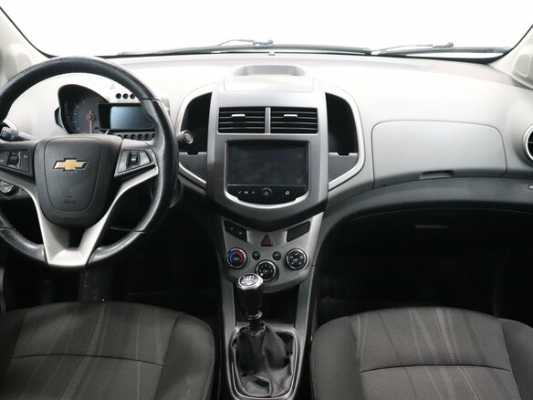 2014 Chevrolet Aveo II, серебристый - вид 6